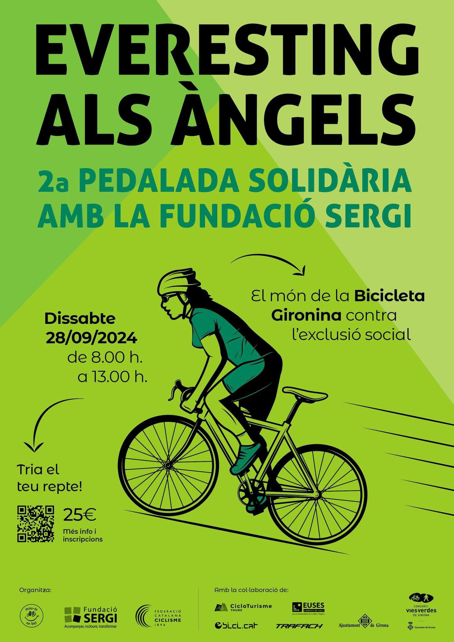 2a pedalada solidària amb la Fundació SERGI