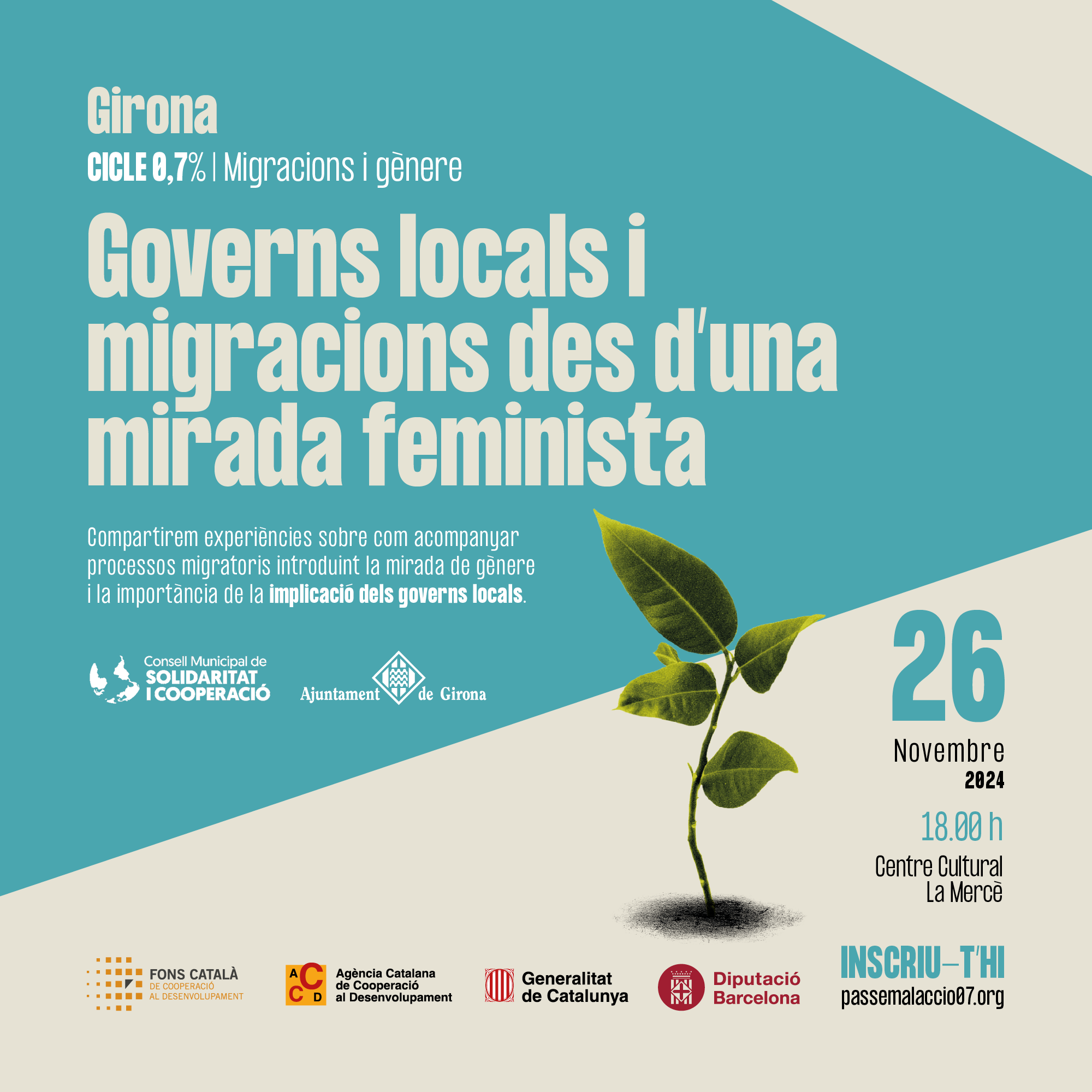 CICLE 0,7% | Governs locals i migracions des d’una mirada feminista