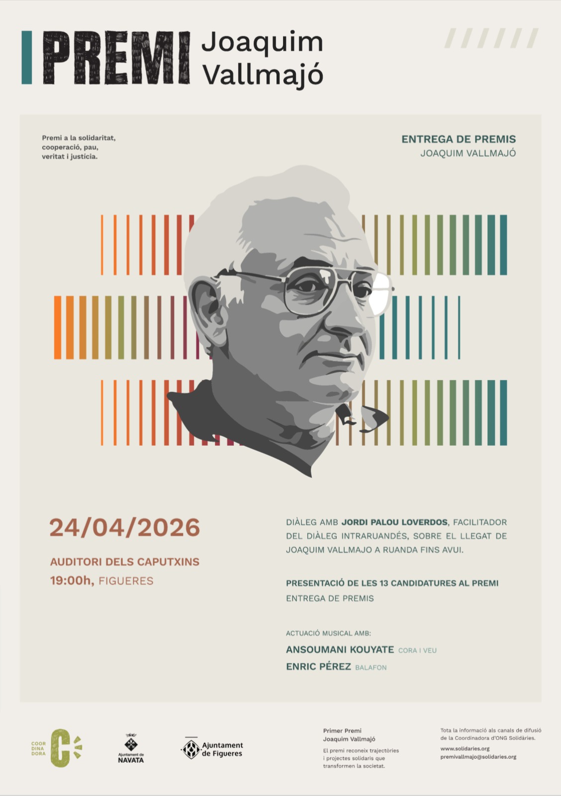 Cerimònia d'entrega dels Premis Joaquim Vallmajó