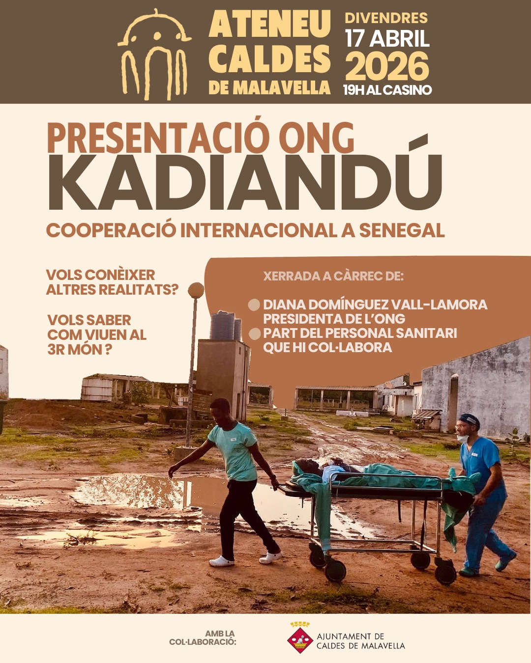 Presentació ONG Kadiandú a Caldes de Malavella