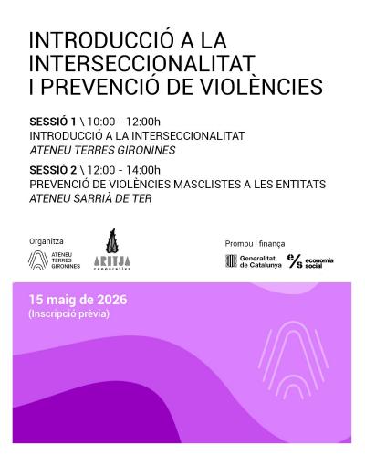 Formació: Introducció a la interseccionalitat i prevenció de violències