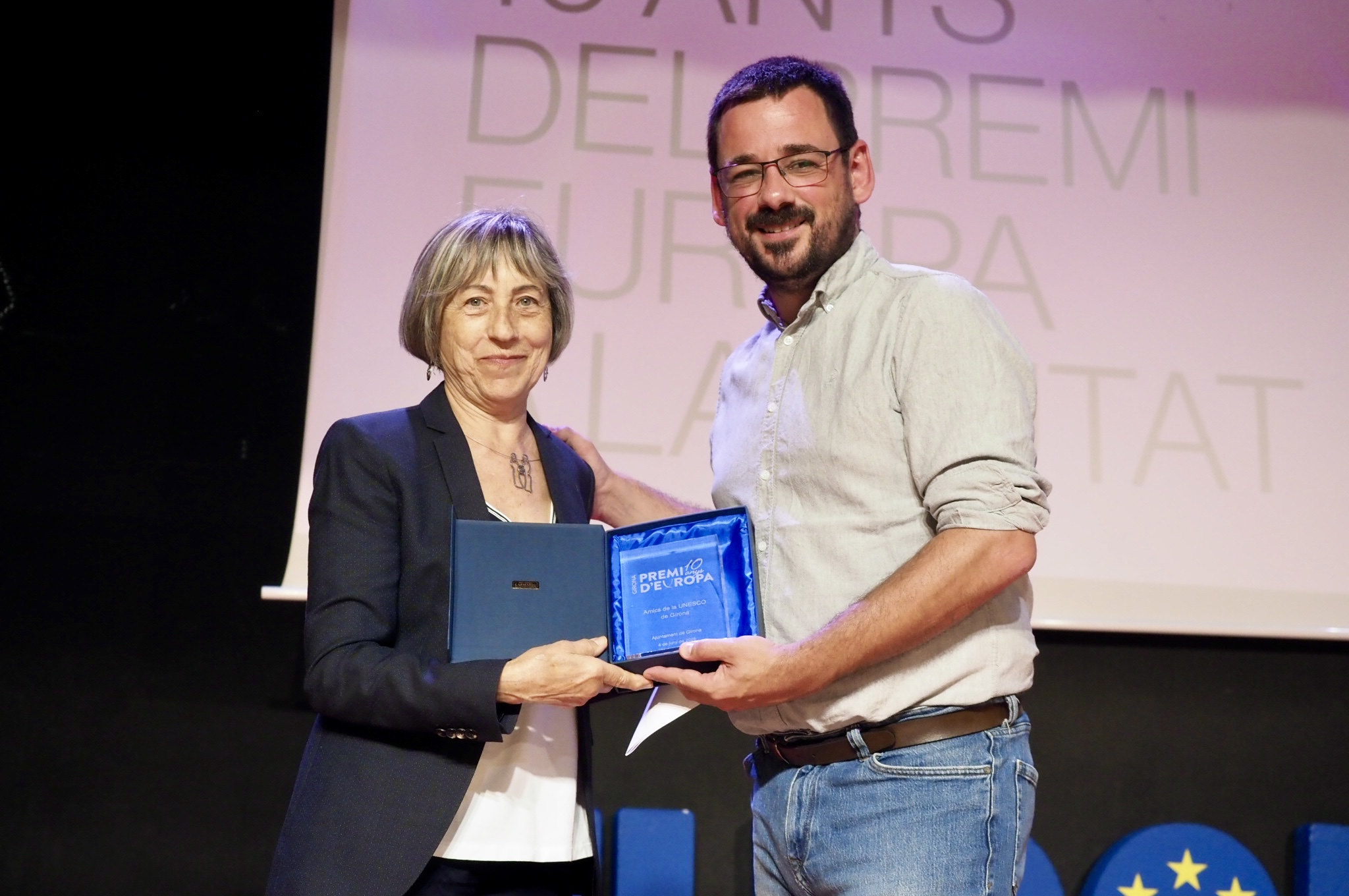 Amics de la UNESCO i Coordinadora d'ONG Solidàries, reconegudes amb el Premi Europa