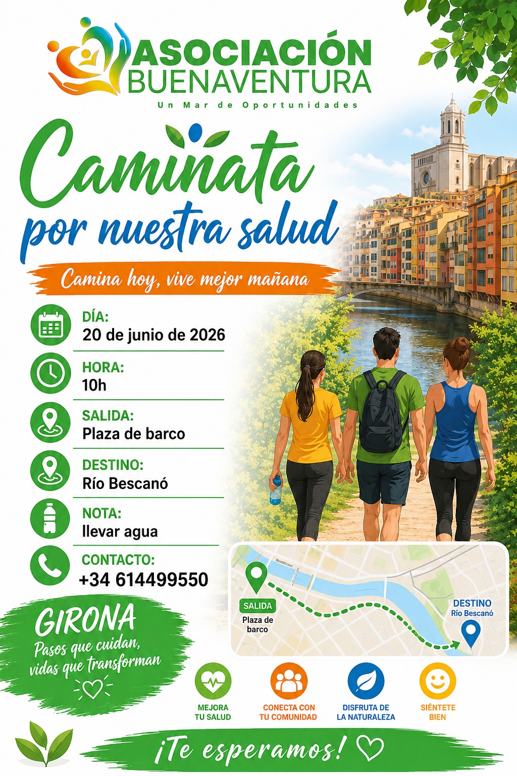 Caminata per la nostra salut