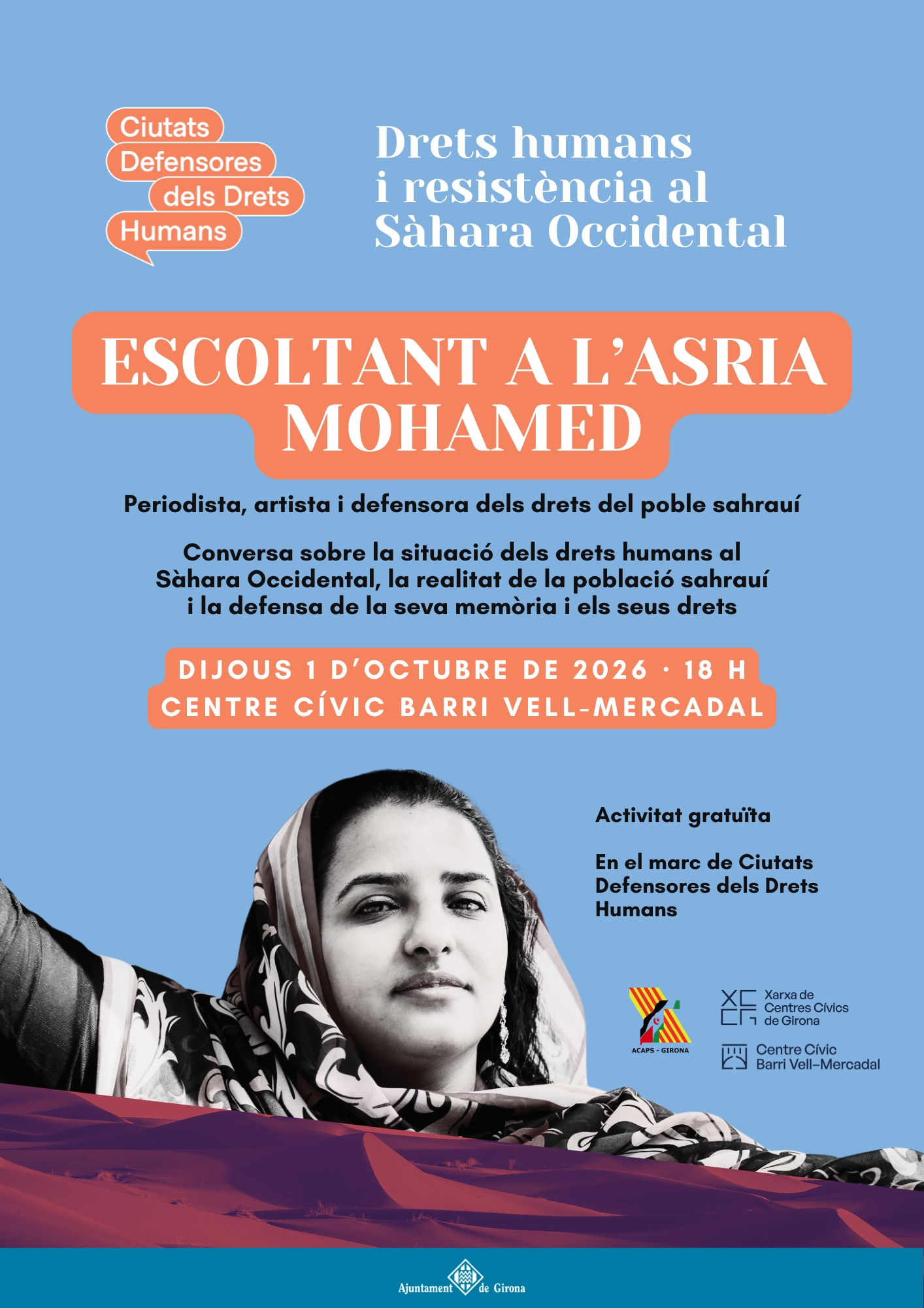 Escoltant a l'Asria Mohamed, drets humans i resistència al Sàhara Occidental