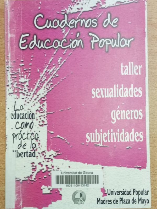 Taller sexualidades géneros subjetividades