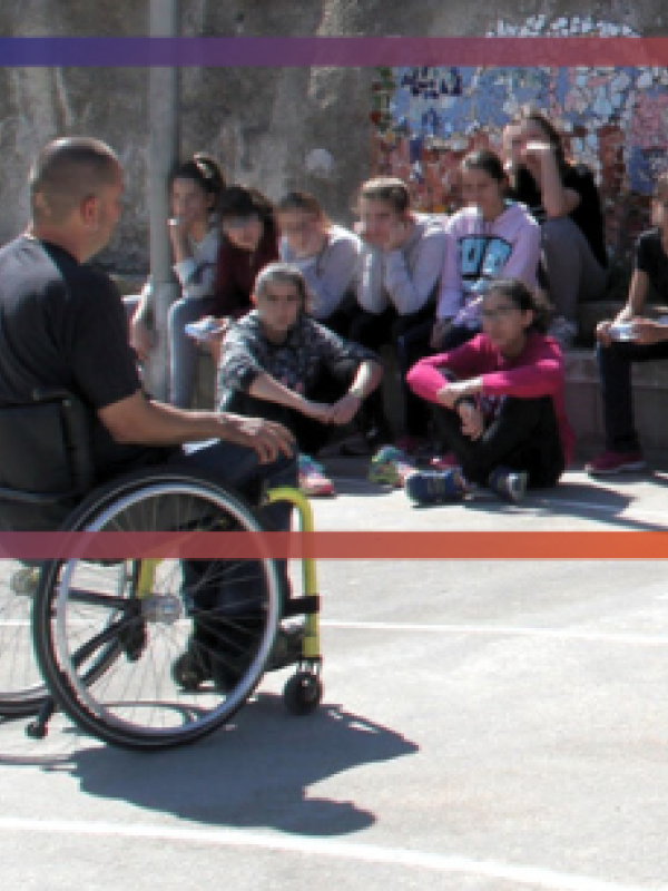 Tallers de sensibilització sobre la discapacitat física