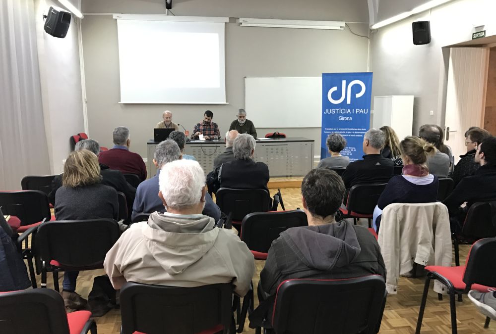 Albert Quintana: «La lluita pacifista, l'ecologista i la dels drets socials bàsics, han d’anar juntes»