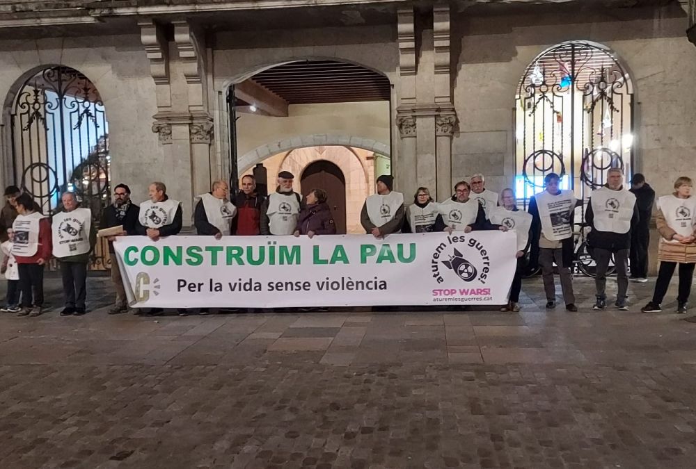 Albert Quintana: «La lluita pacifista, l'ecologista i la dels drets socials bàsics, han d’anar juntes»