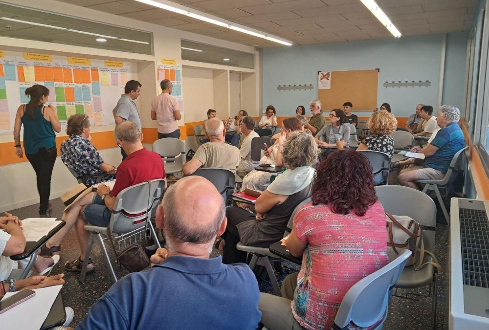 Compte enrere per l’acte de cloenda del Fòrum Català per la Pau