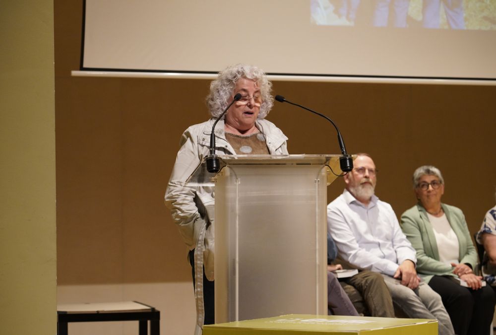 Amunt i Crits i Jaume Soler Pastells, en Nic, guardonats amb el Premi Joaquim Vallmajó