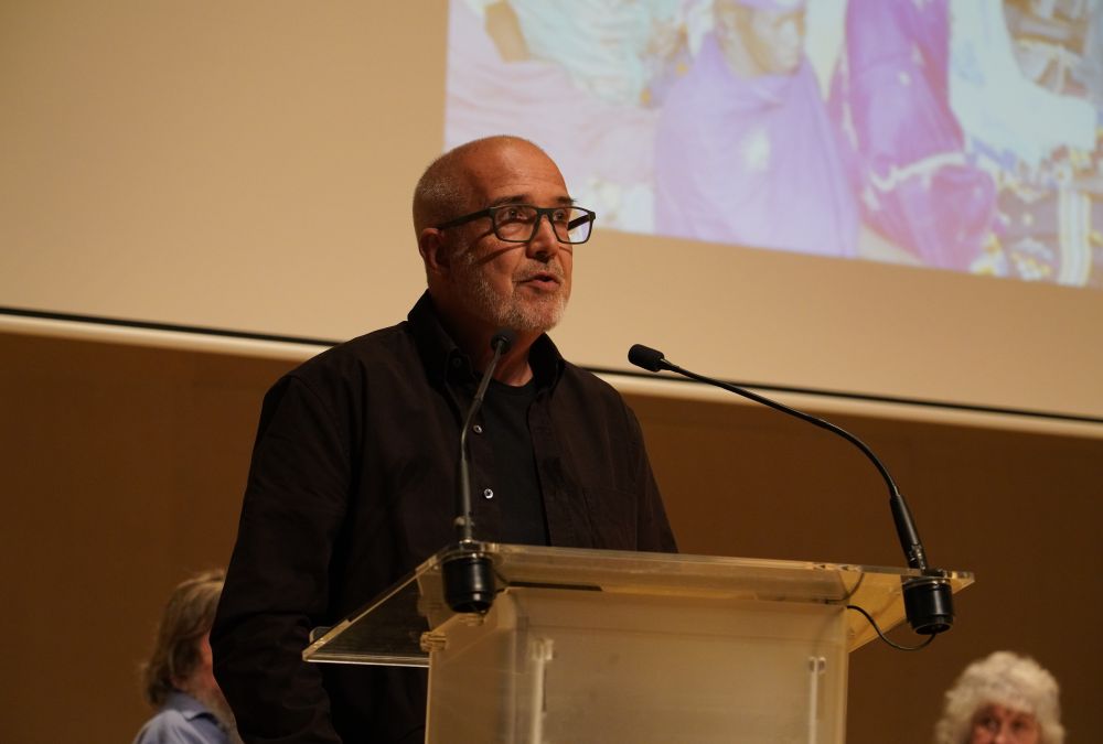 Amunt i Crits i Jaume Soler Pastells, en Nic, guardonats amb el Premi Joaquim Vallmajó