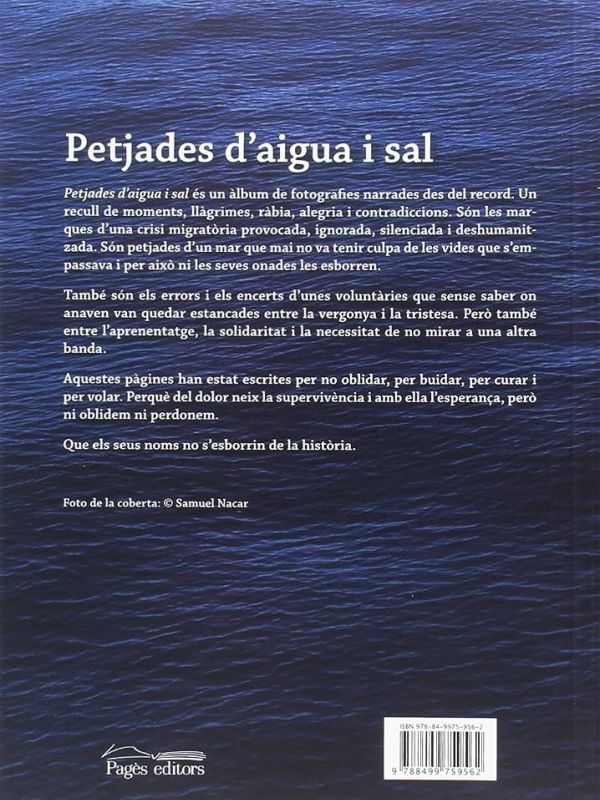 Petjades d'aigua i sal