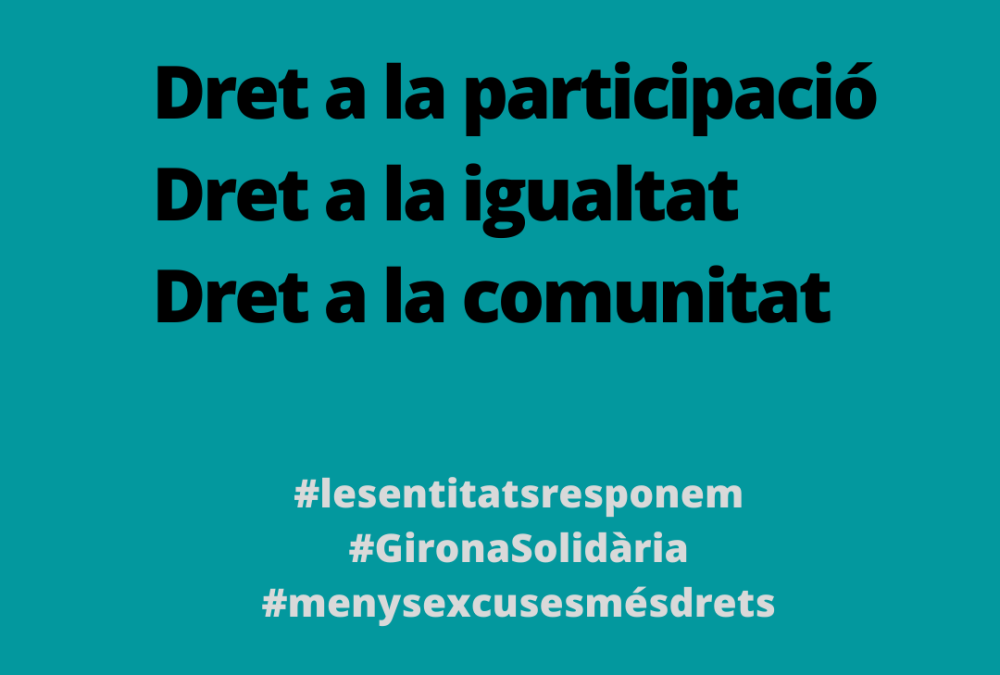Defensem la Cooperacció de Girona